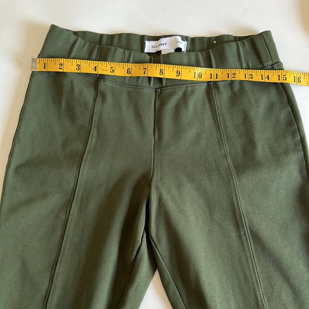 Old Navy Stevie Olive Green Leggings - Picture 5 of 8